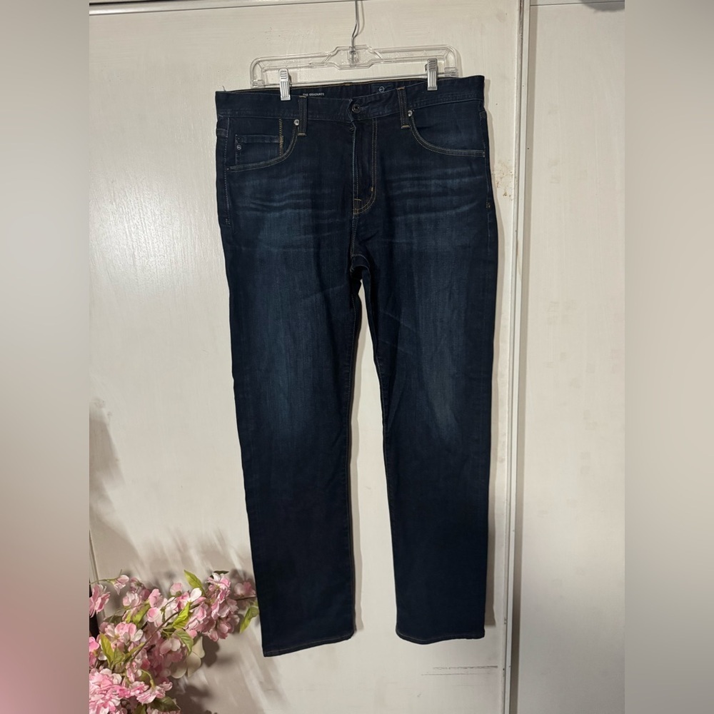 AG Adriano Goldschmied Dark Blue Men's Jeans
